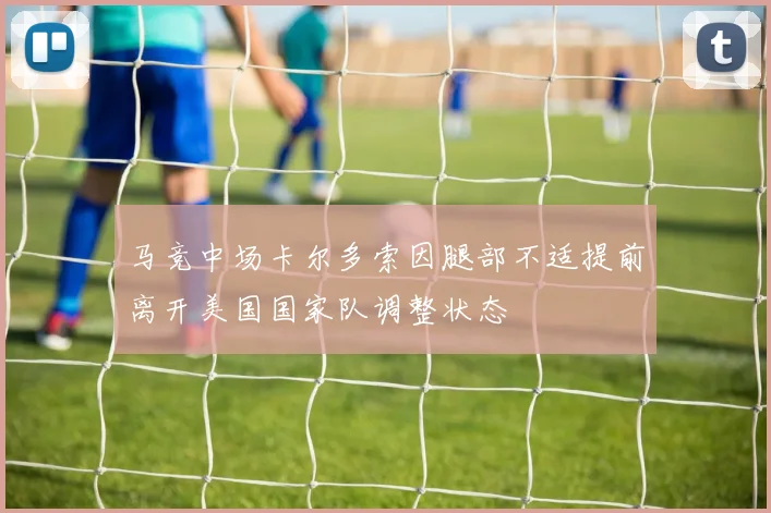 马竞中场卡尔多索因腿部不适提前离开美国国家队调整状态